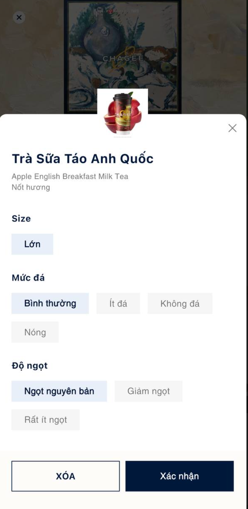 Chỉnh sửa đồ uống