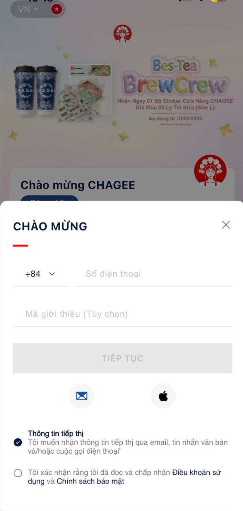 Lỗi bấm avatar điều hướng sai trang