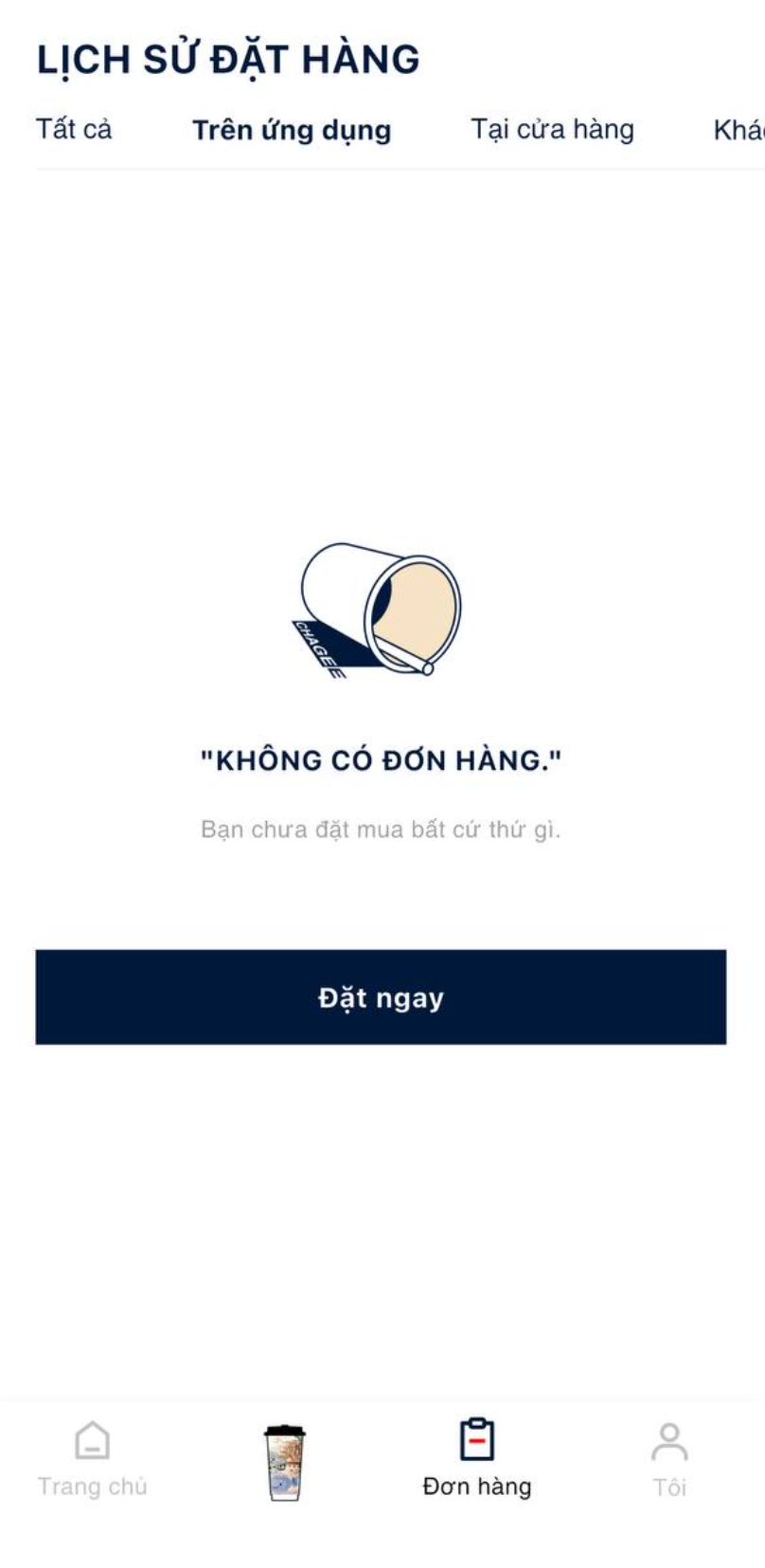 Trên ứng dụng · thoát gợi ý